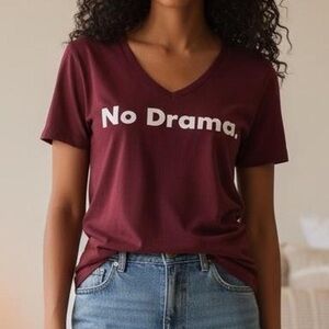 (NWT) Modernlux Women’s “No Drama” Tee, Medium
